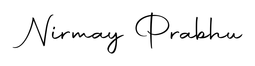 Make a beautiful signature design for name Nirmay Prabhu. With this signature (Autography-DOLnW) style, you can create a handwritten signature for free. Nirmay Prabhu signature style 10 images and pictures png