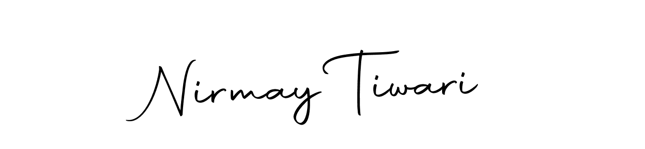 Make a beautiful signature design for name Nirmay Tiwari. With this signature (Autography-DOLnW) style, you can create a handwritten signature for free. Nirmay Tiwari signature style 10 images and pictures png