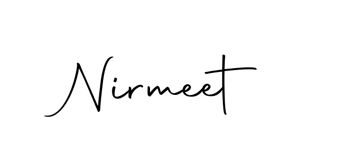 You should practise on your own different ways (Autography-DOLnW) to write your name (Nirmeet) in signature. don't let someone else do it for you. Nirmeet signature style 10 images and pictures png