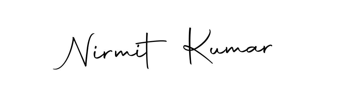 Similarly Autography-DOLnW is the best handwritten signature design. Signature creator online .You can use it as an online autograph creator for name Nirmit Kumar. Nirmit Kumar signature style 10 images and pictures png