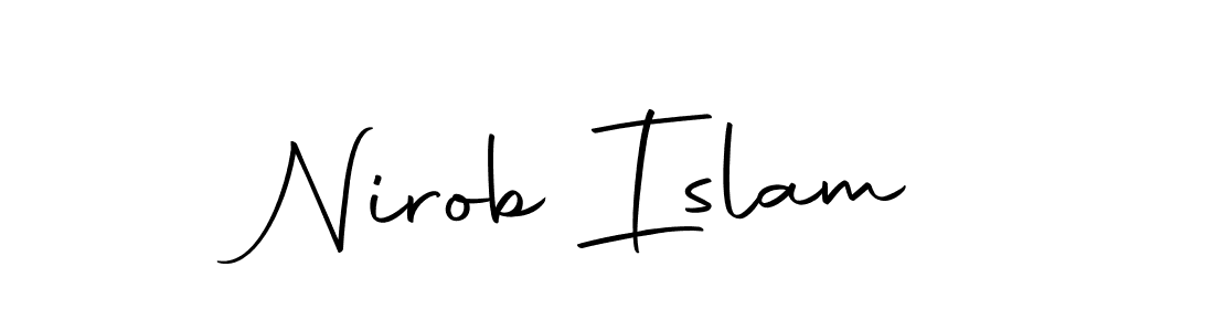 Make a short Nirob Islam signature style. Manage your documents anywhere anytime using Autography-DOLnW. Create and add eSignatures, submit forms, share and send files easily. Nirob Islam signature style 10 images and pictures png