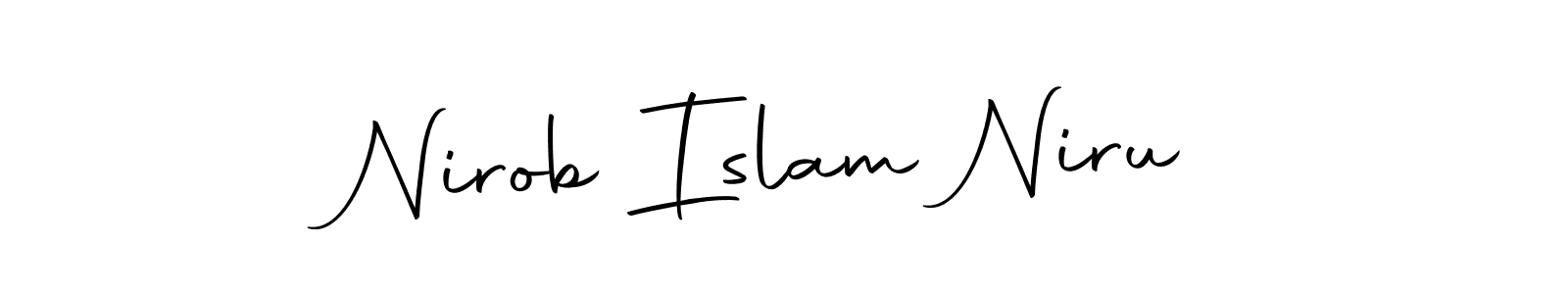 Make a beautiful signature design for name Nirob Islam Niru. Use this online signature maker to create a handwritten signature for free. Nirob Islam Niru signature style 10 images and pictures png