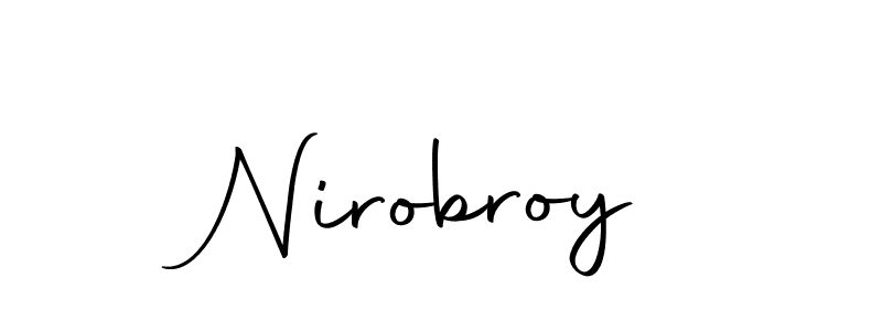 Nirobroy stylish signature style. Best Handwritten Sign (Autography-DOLnW) for my name. Handwritten Signature Collection Ideas for my name Nirobroy. Nirobroy signature style 10 images and pictures png