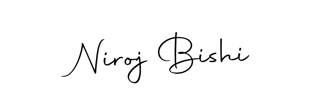 Make a beautiful signature design for name Niroj Bishi. With this signature (Autography-DOLnW) style, you can create a handwritten signature for free. Niroj Bishi signature style 10 images and pictures png