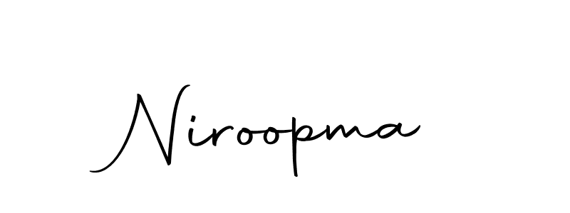 Make a short Niroopma signature style. Manage your documents anywhere anytime using Autography-DOLnW. Create and add eSignatures, submit forms, share and send files easily. Niroopma signature style 10 images and pictures png