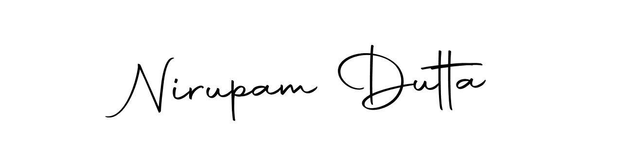 Also we have Nirupam Dutta name is the best signature style. Create professional handwritten signature collection using Autography-DOLnW autograph style. Nirupam Dutta signature style 10 images and pictures png