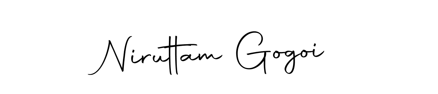 Use a signature maker to create a handwritten signature online. With this signature software, you can design (Autography-DOLnW) your own signature for name Niruttam Gogoi. Niruttam Gogoi signature style 10 images and pictures png