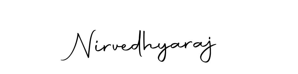 Use a signature maker to create a handwritten signature online. With this signature software, you can design (Autography-DOLnW) your own signature for name Nirvedhyaraj. Nirvedhyaraj signature style 10 images and pictures png