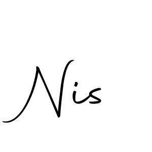 Create a beautiful signature design for name Nis. With this signature (Autography-DOLnW) fonts, you can make a handwritten signature for free. Nis signature style 10 images and pictures png