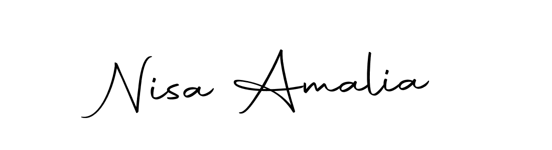 Also we have Nisa Amalia name is the best signature style. Create professional handwritten signature collection using Autography-DOLnW autograph style. Nisa Amalia signature style 10 images and pictures png