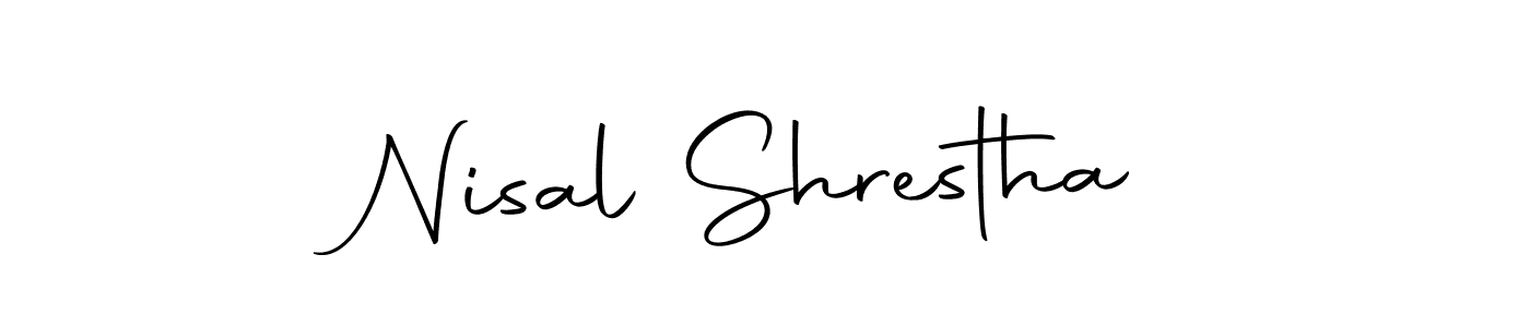 Autography-DOLnW is a professional signature style that is perfect for those who want to add a touch of class to their signature. It is also a great choice for those who want to make their signature more unique. Get Nisal Shrestha name to fancy signature for free. Nisal Shrestha signature style 10 images and pictures png