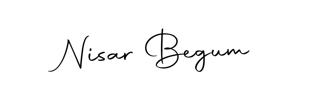 This is the best signature style for the Nisar Begum name. Also you like these signature font (Autography-DOLnW). Mix name signature. Nisar Begum signature style 10 images and pictures png