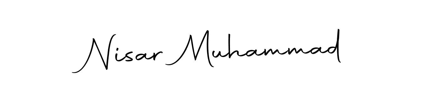 Also we have Nisar Muhammad name is the best signature style. Create professional handwritten signature collection using Autography-DOLnW autograph style. Nisar Muhammad signature style 10 images and pictures png