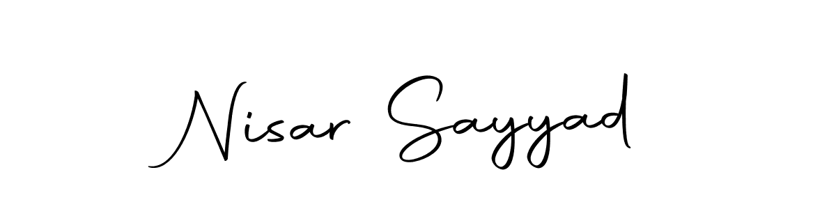 Similarly Autography-DOLnW is the best handwritten signature design. Signature creator online .You can use it as an online autograph creator for name Nisar Sayyad. Nisar Sayyad signature style 10 images and pictures png