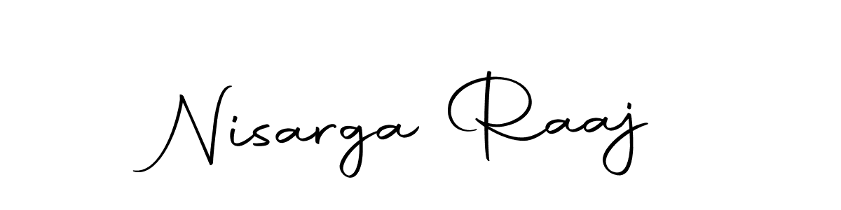 Nisarga Raaj stylish signature style. Best Handwritten Sign (Autography-DOLnW) for my name. Handwritten Signature Collection Ideas for my name Nisarga Raaj. Nisarga Raaj signature style 10 images and pictures png