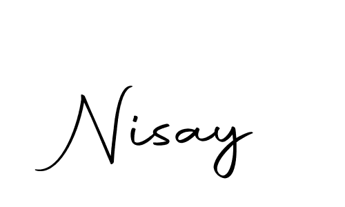 Here are the top 10 professional signature styles for the name Nisay. These are the best autograph styles you can use for your name. Nisay signature style 10 images and pictures png