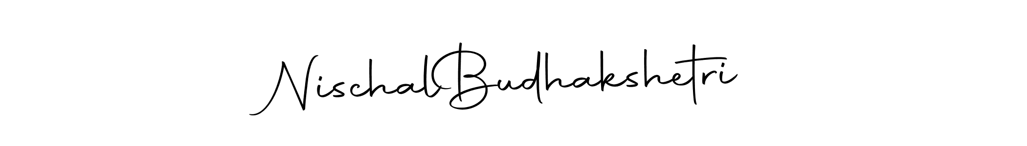 The best way (Autography-DOLnW) to make a short signature is to pick only two or three words in your name. The name Nischal  Budhakshetri include a total of six letters. For converting this name. Nischal  Budhakshetri signature style 10 images and pictures png