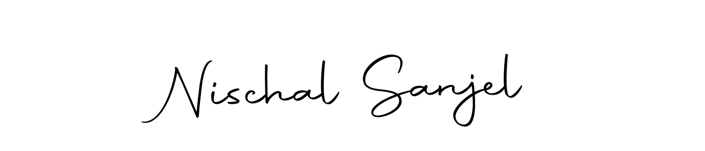 The best way (Autography-DOLnW) to make a short signature is to pick only two or three words in your name. The name Nischal Sanjel include a total of six letters. For converting this name. Nischal Sanjel signature style 10 images and pictures png