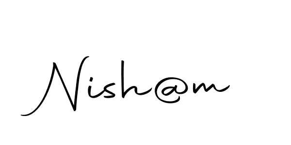 Make a short Nish@m signature style. Manage your documents anywhere anytime using Autography-DOLnW. Create and add eSignatures, submit forms, share and send files easily. Nish@m signature style 10 images and pictures png