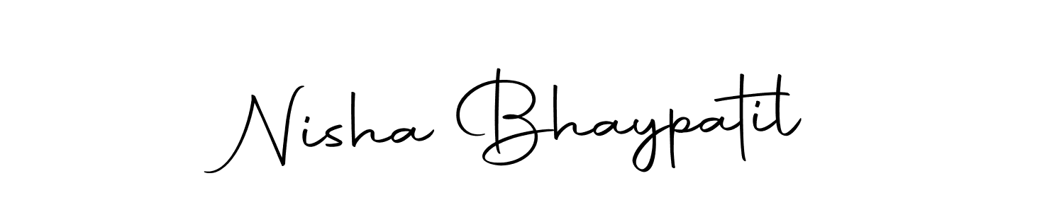 Make a beautiful signature design for name Nisha Bhaypatil. With this signature (Autography-DOLnW) style, you can create a handwritten signature for free. Nisha Bhaypatil signature style 10 images and pictures png