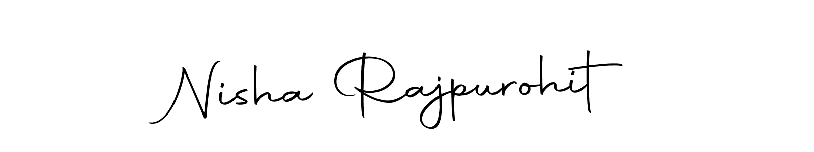 You should practise on your own different ways (Autography-DOLnW) to write your name (Nisha Rajpurohit) in signature. don't let someone else do it for you. Nisha Rajpurohit signature style 10 images and pictures png