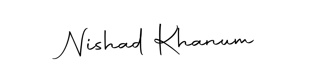 You can use this online signature creator to create a handwritten signature for the name Nishad Khanum. This is the best online autograph maker. Nishad Khanum signature style 10 images and pictures png