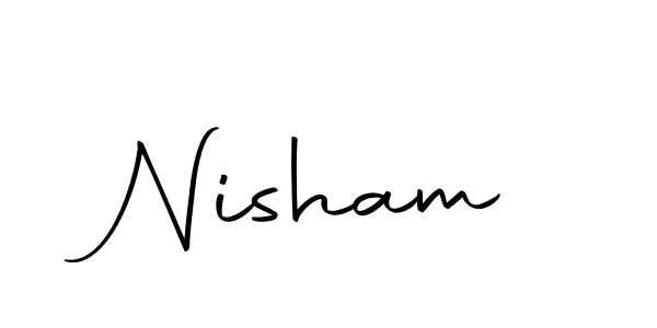 You should practise on your own different ways (Autography-DOLnW) to write your name (Nisham) in signature. don't let someone else do it for you. Nisham signature style 10 images and pictures png