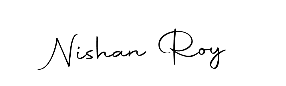 Make a beautiful signature design for name Nishan Roy. With this signature (Autography-DOLnW) style, you can create a handwritten signature for free. Nishan Roy signature style 10 images and pictures png