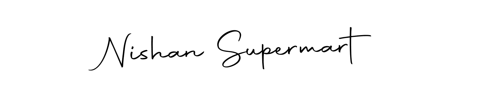 How to make Nishan Supermart signature? Autography-DOLnW is a professional autograph style. Create handwritten signature for Nishan Supermart name. Nishan Supermart signature style 10 images and pictures png