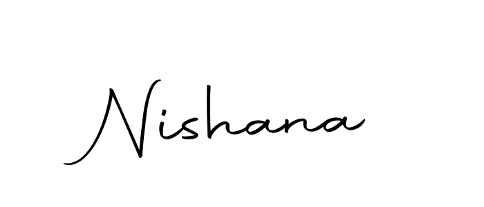 Make a beautiful signature design for name Nishana. Use this online signature maker to create a handwritten signature for free. Nishana signature style 10 images and pictures png