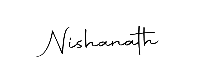 Design your own signature with our free online signature maker. With this signature software, you can create a handwritten (Autography-DOLnW) signature for name Nishanath. Nishanath signature style 10 images and pictures png