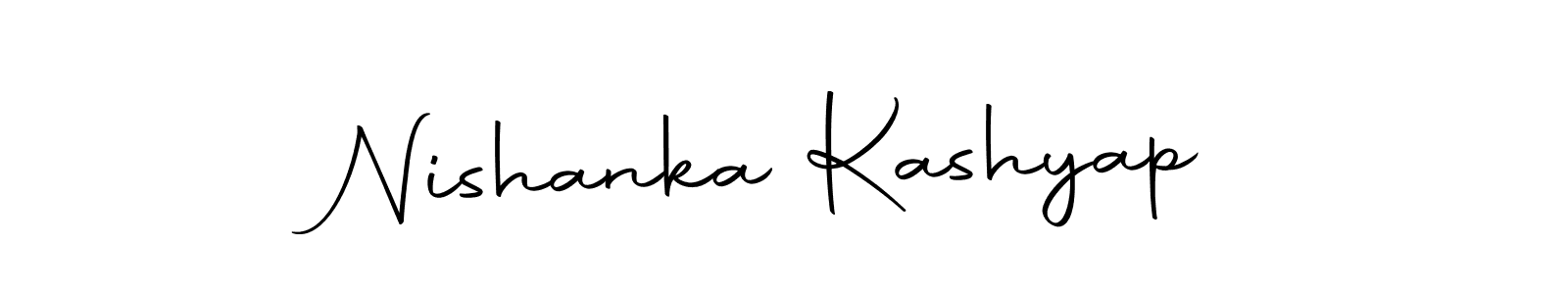 Autography-DOLnW is a professional signature style that is perfect for those who want to add a touch of class to their signature. It is also a great choice for those who want to make their signature more unique. Get Nishanka Kashyap name to fancy signature for free. Nishanka Kashyap signature style 10 images and pictures png