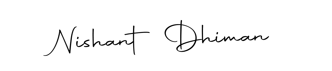 How to make Nishant Dhiman signature? Autography-DOLnW is a professional autograph style. Create handwritten signature for Nishant Dhiman name. Nishant Dhiman signature style 10 images and pictures png