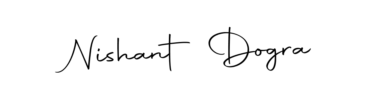 The best way (Autography-DOLnW) to make a short signature is to pick only two or three words in your name. The name Nishant Dogra include a total of six letters. For converting this name. Nishant Dogra signature style 10 images and pictures png