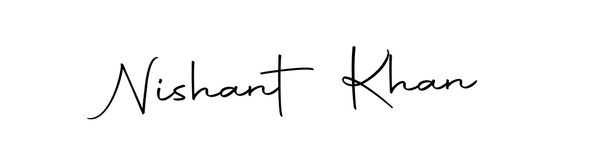 How to make Nishant Khan signature? Autography-DOLnW is a professional autograph style. Create handwritten signature for Nishant Khan name. Nishant Khan signature style 10 images and pictures png