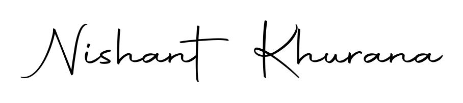 Personalize your online presence with Nishant Khurana signature rendered in elegant Autography-DOLnW font. Great for website footers and blogs. Nishant Khurana signature style 10 images and pictures png