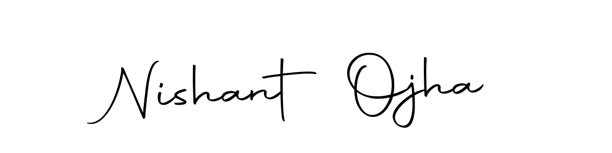 if you are searching for the best signature style for your name Nishant Ojha. so please give up your signature search. here we have designed multiple signature styles  using Autography-DOLnW. Nishant Ojha signature style 10 images and pictures png