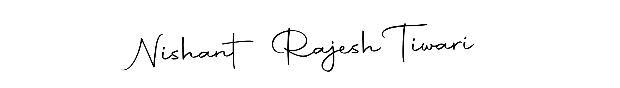 if you are searching for the best signature style for your name Nishant Rajesh Tiwari. so please give up your signature search. here we have designed multiple signature styles  using Autography-DOLnW. Nishant Rajesh Tiwari signature style 10 images and pictures png