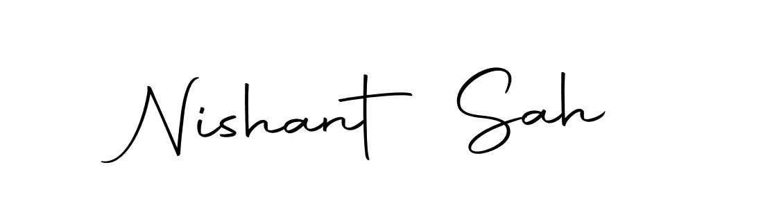 Nishant Sah stylish signature style. Best Handwritten Sign (Autography-DOLnW) for my name. Handwritten Signature Collection Ideas for my name Nishant Sah. Nishant Sah signature style 10 images and pictures png