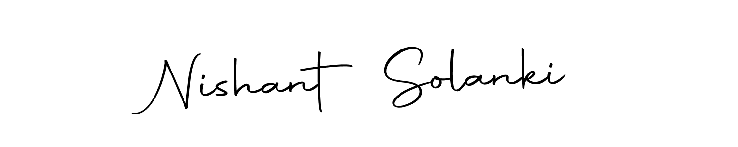 Make a beautiful signature design for name Nishant Solanki. Use this online signature maker to create a handwritten signature for free. Nishant Solanki signature style 10 images and pictures png