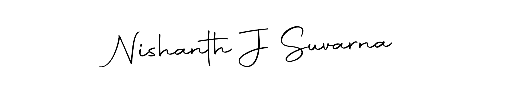 Check out images of Autograph of Nishanth J Suvarna name. Actor Nishanth J Suvarna Signature Style. Autography-DOLnW is a professional sign style online. Nishanth J Suvarna signature style 10 images and pictures png