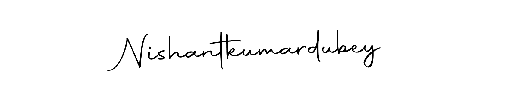 Create a beautiful signature design for name Nishantkumardubey. With this signature (Autography-DOLnW) fonts, you can make a handwritten signature for free. Nishantkumardubey signature style 10 images and pictures png