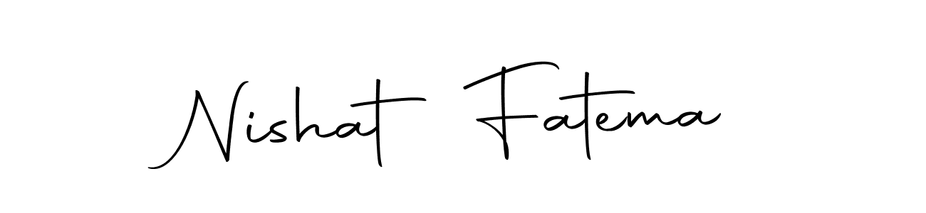 Make a beautiful signature design for name Nishat Fatema. Use this online signature maker to create a handwritten signature for free. Nishat Fatema signature style 10 images and pictures png