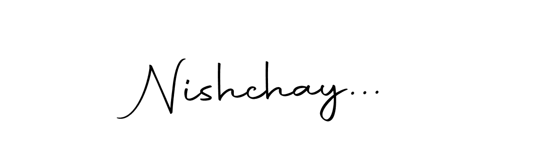 Make a beautiful signature design for name Nishchay.... Use this online signature maker to create a handwritten signature for free. Nishchay... signature style 10 images and pictures png