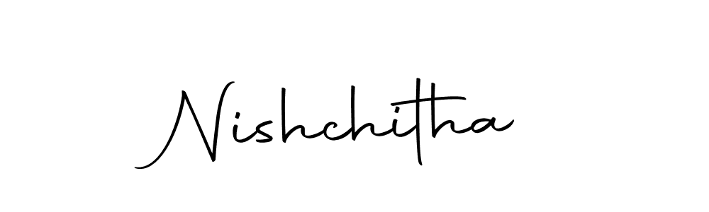 if you are searching for the best signature style for your name Nishchitha. so please give up your signature search. here we have designed multiple signature styles  using Autography-DOLnW. Nishchitha signature style 10 images and pictures png