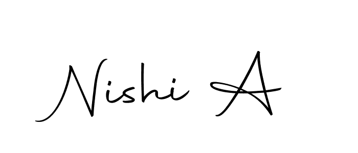 Make a short Nishi A signature style. Manage your documents anywhere anytime using Autography-DOLnW. Create and add eSignatures, submit forms, share and send files easily. Nishi A signature style 10 images and pictures png