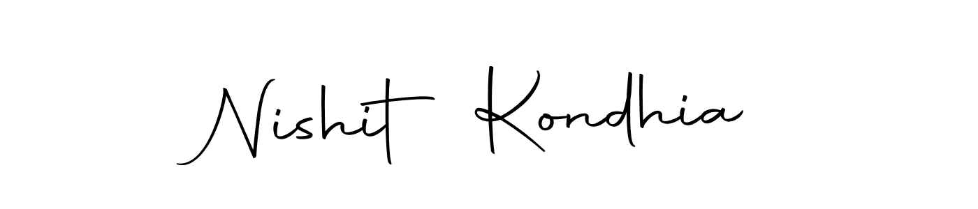 Also we have Nishit Kondhia name is the best signature style. Create professional handwritten signature collection using Autography-DOLnW autograph style. Nishit Kondhia signature style 10 images and pictures png