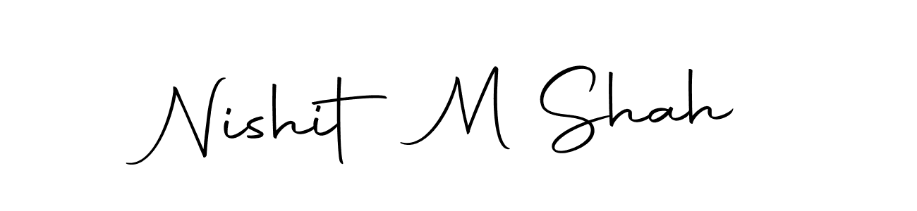 This is the best signature style for the Nishit M Shah name. Also you like these signature font (Autography-DOLnW). Mix name signature. Nishit M Shah signature style 10 images and pictures png