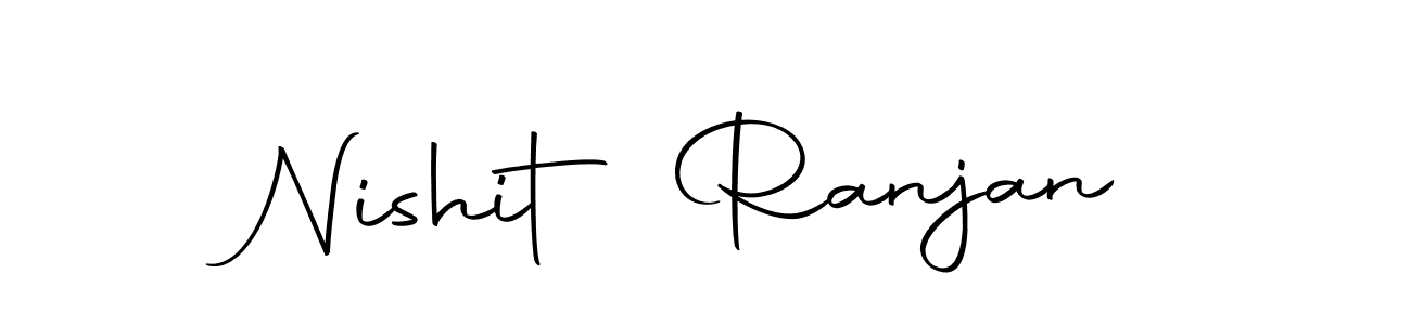 Create a beautiful signature design for name Nishit Ranjan. With this signature (Autography-DOLnW) fonts, you can make a handwritten signature for free. Nishit Ranjan signature style 10 images and pictures png