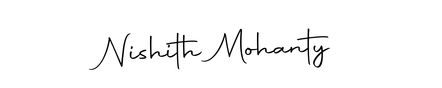 Make a beautiful signature design for name Nishith Mohanty. Use this online signature maker to create a handwritten signature for free. Nishith Mohanty signature style 10 images and pictures png
